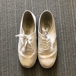 White Vans Size 7.5